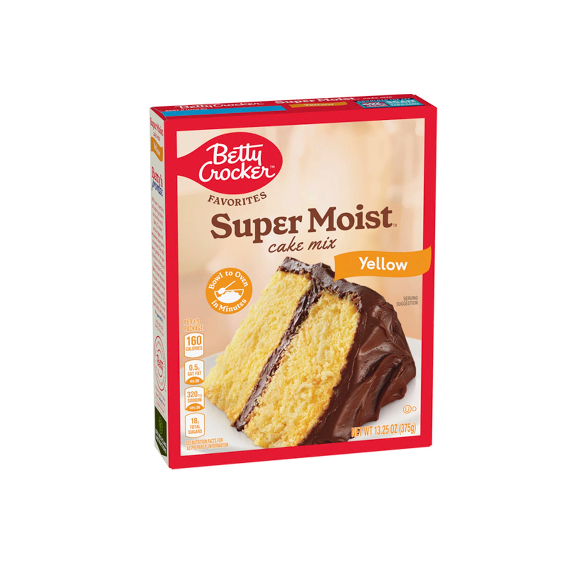 Betty Crocker Super Moist Yellow Cake Mix 375g