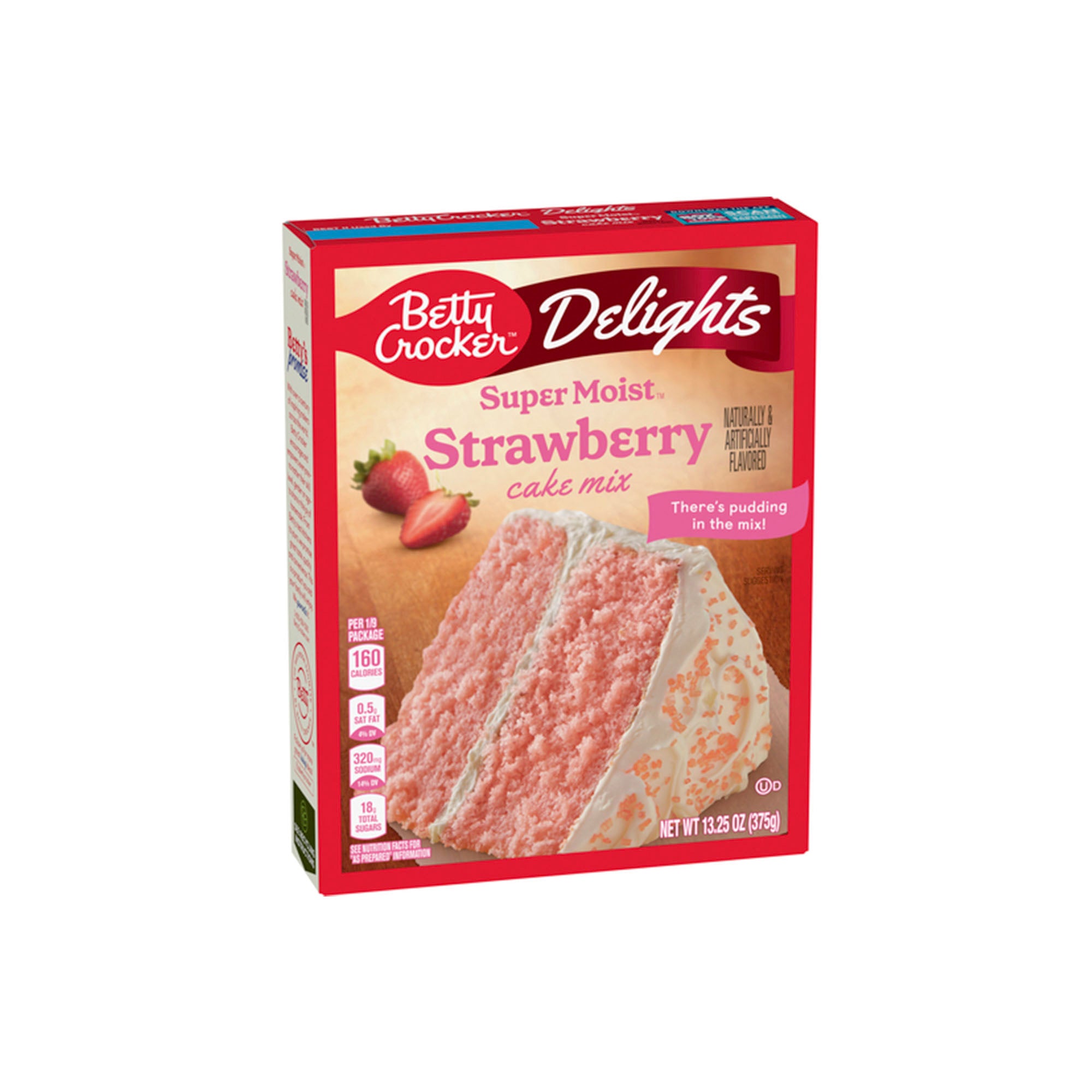 Betty Crocker Super Moist Strawberry Cake Mix 375g