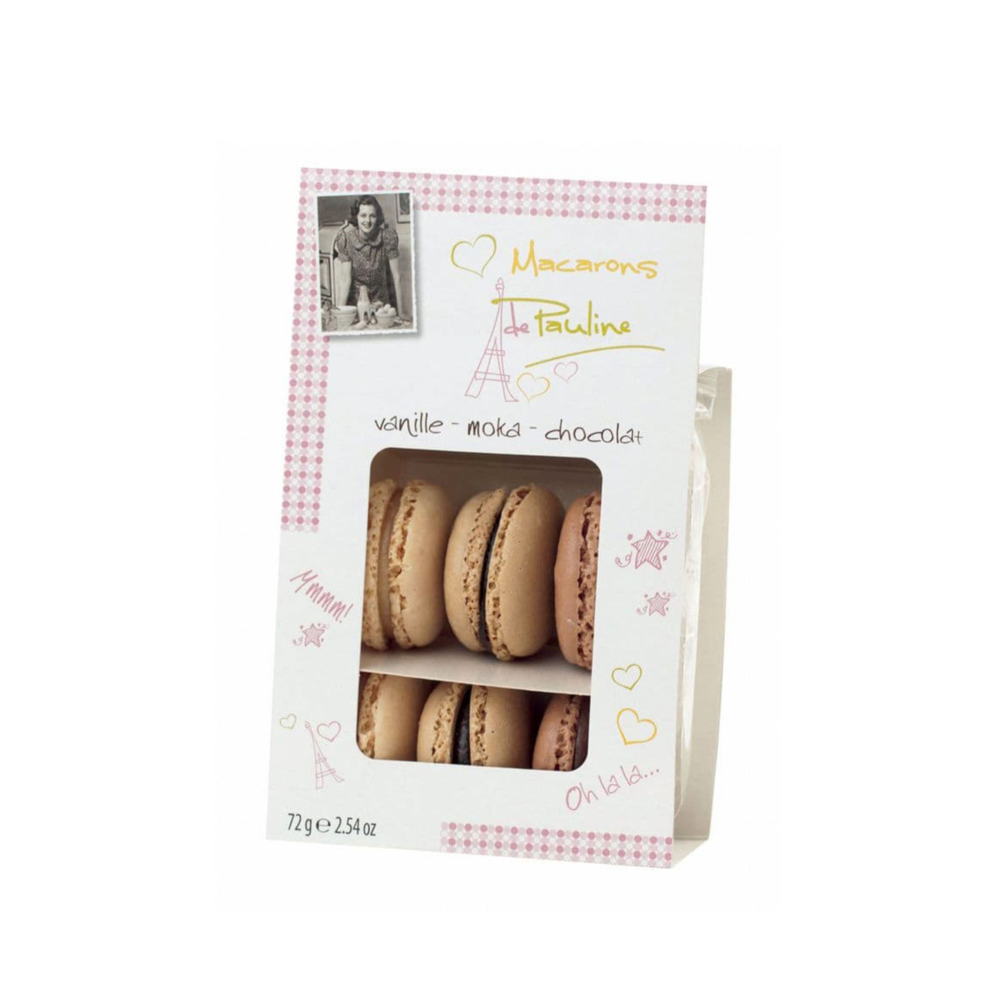 Macarons De Pauline 6 x Assorted 72g