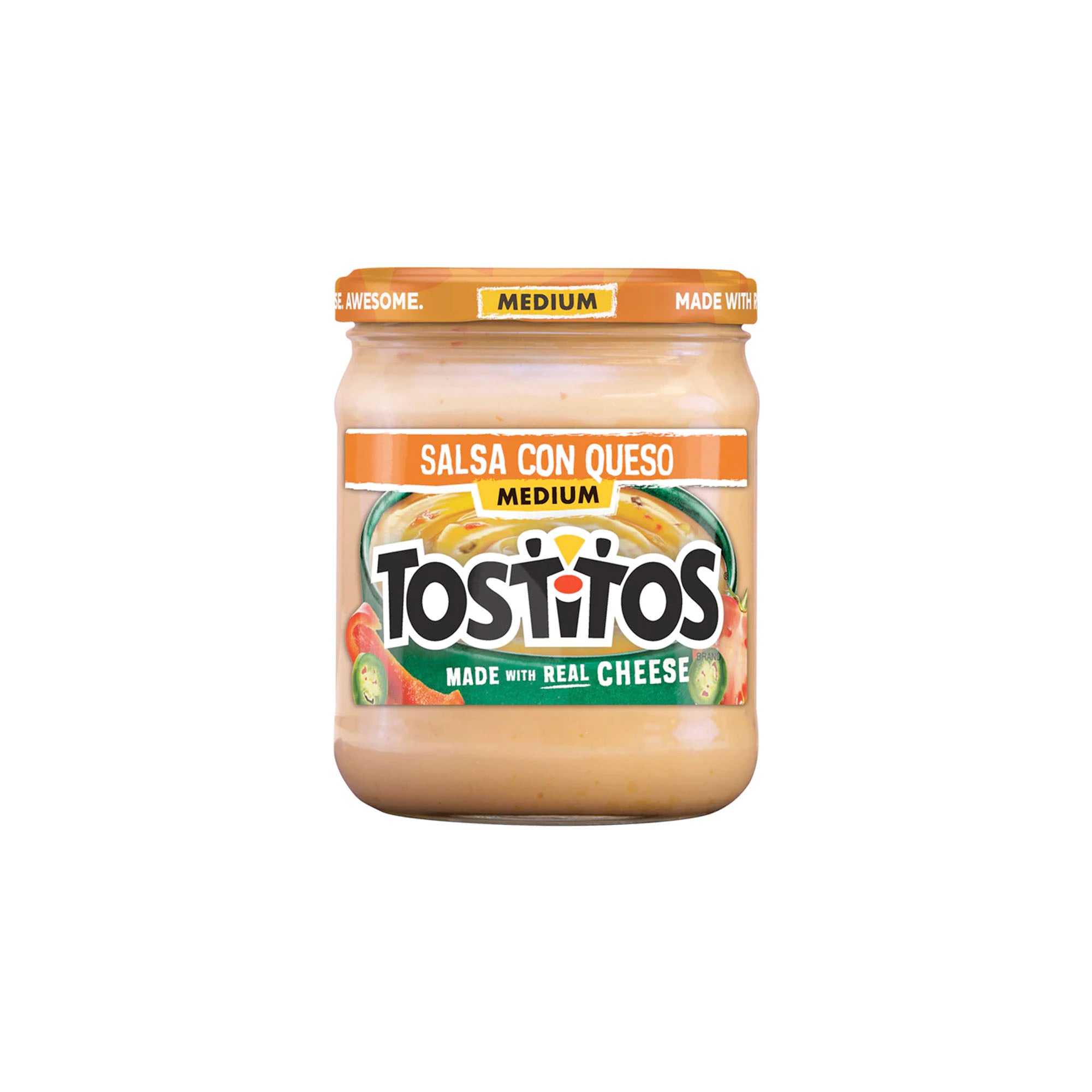 Tostitos Salsa Con Queso 15oz (424g)