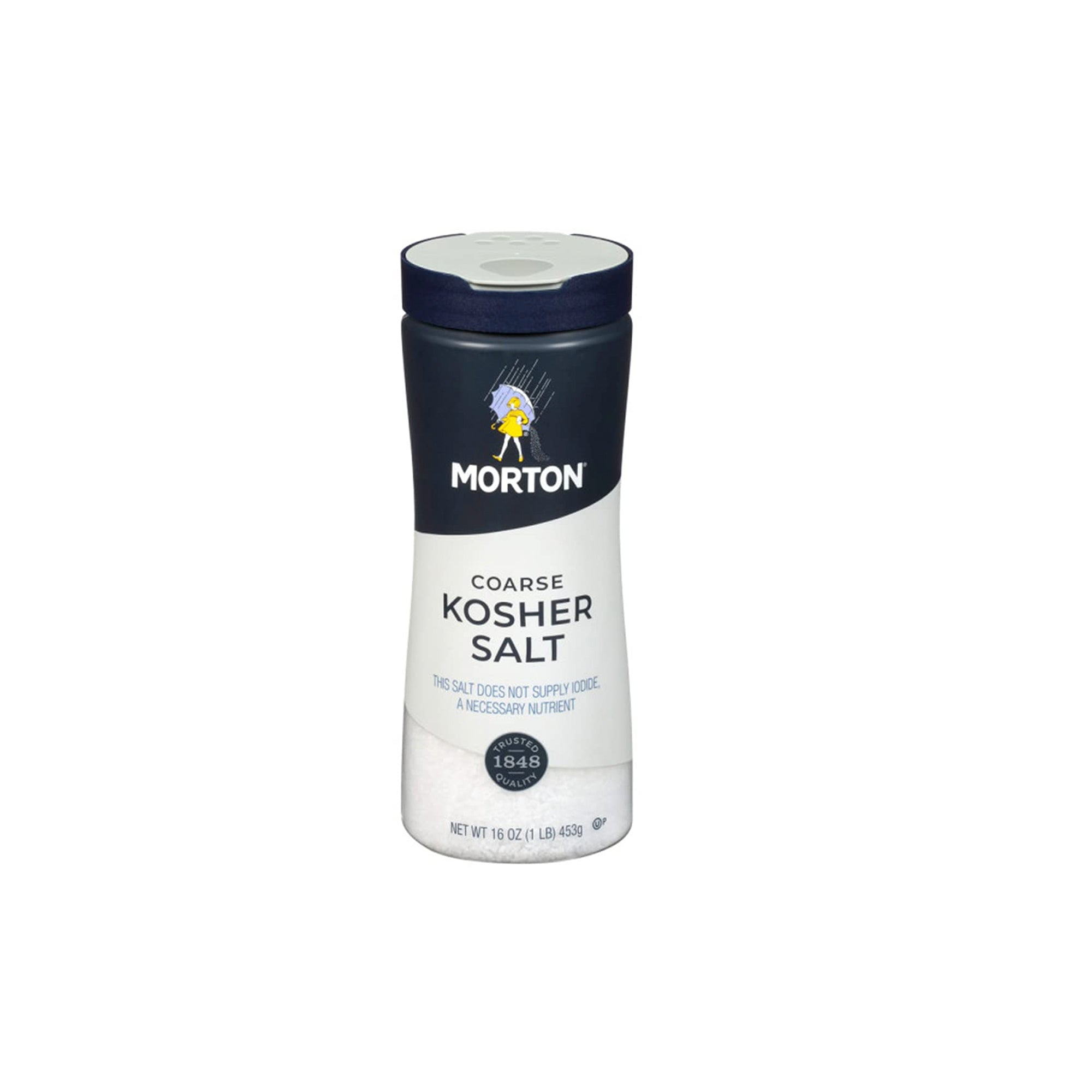 Morton Salt Coarse Kosher Salt, 453g