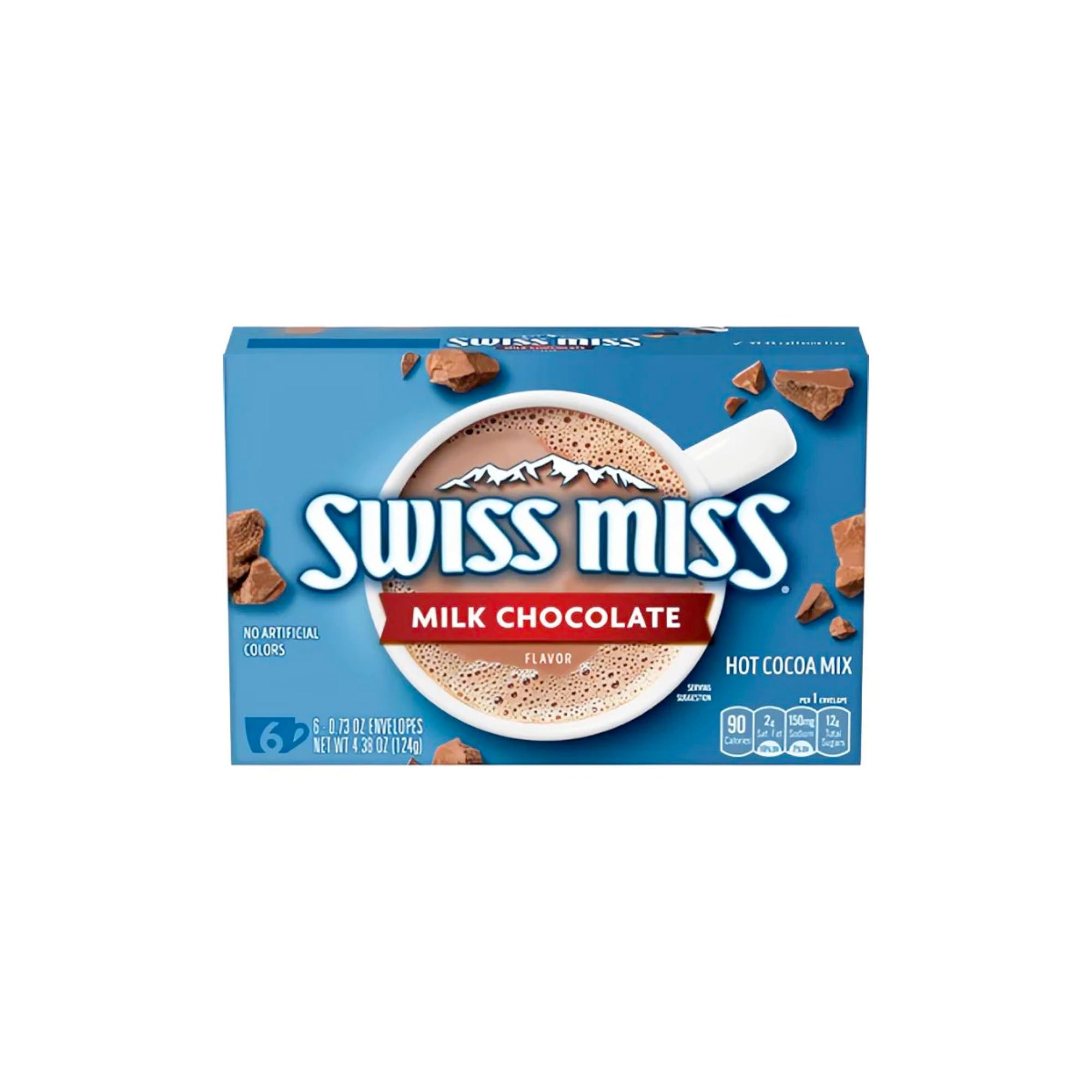 Swiss Miss Milk Chocolate Hot Cocoa Mix 4.38oz (124g)