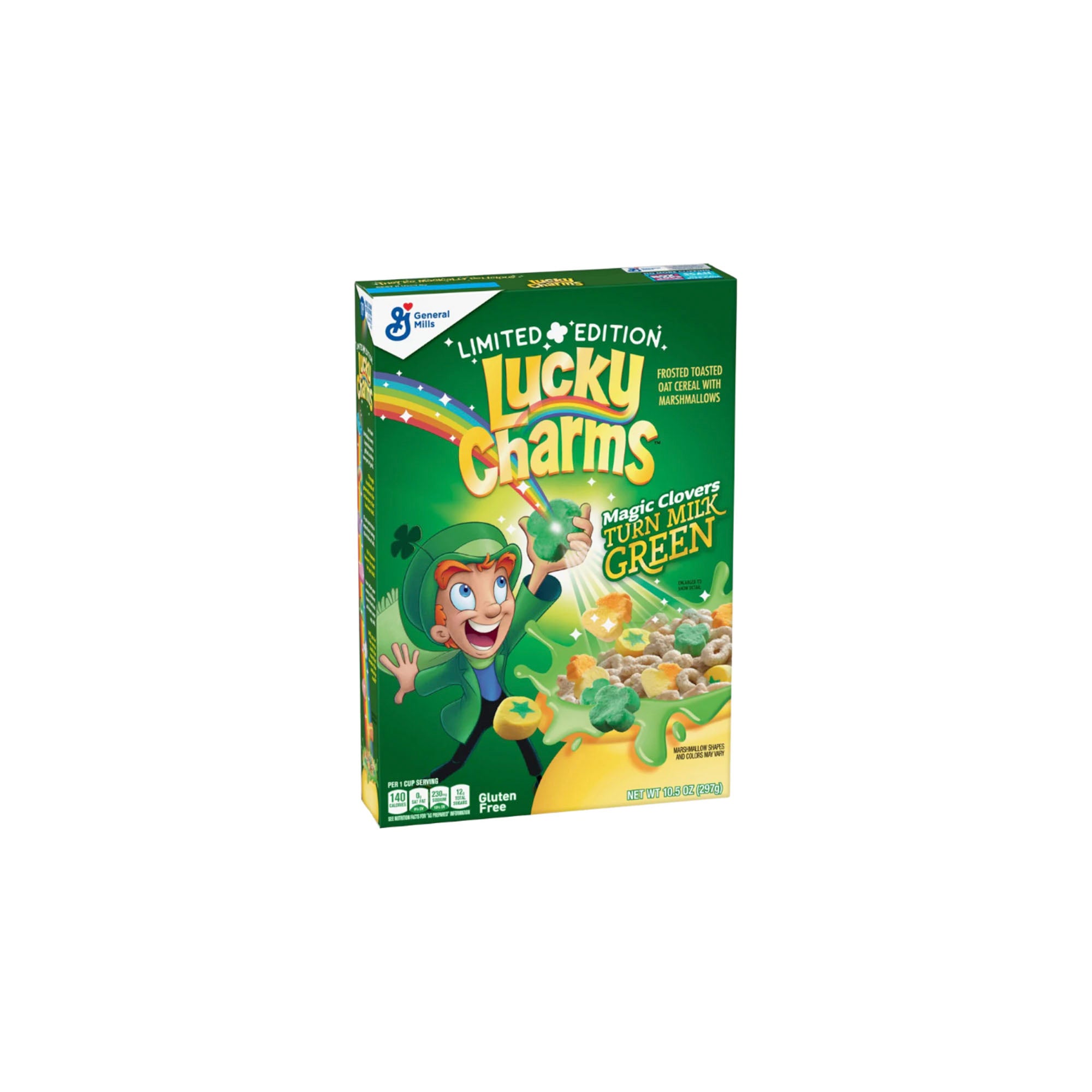 Lucky Charms Limited Edition Green Magic Clovers 297g