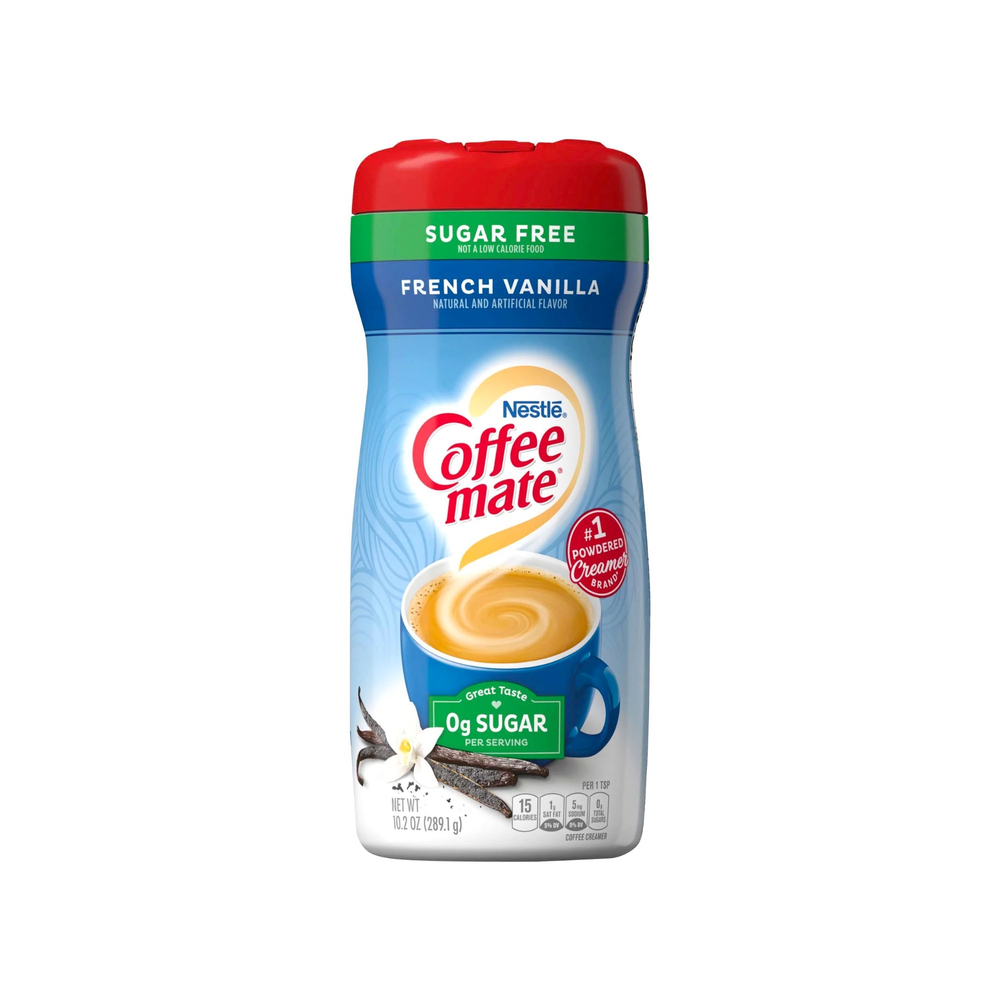 Coffee-Mate Sugar Free French Vanilla Powdered Creamer - 10.2oz (289g)