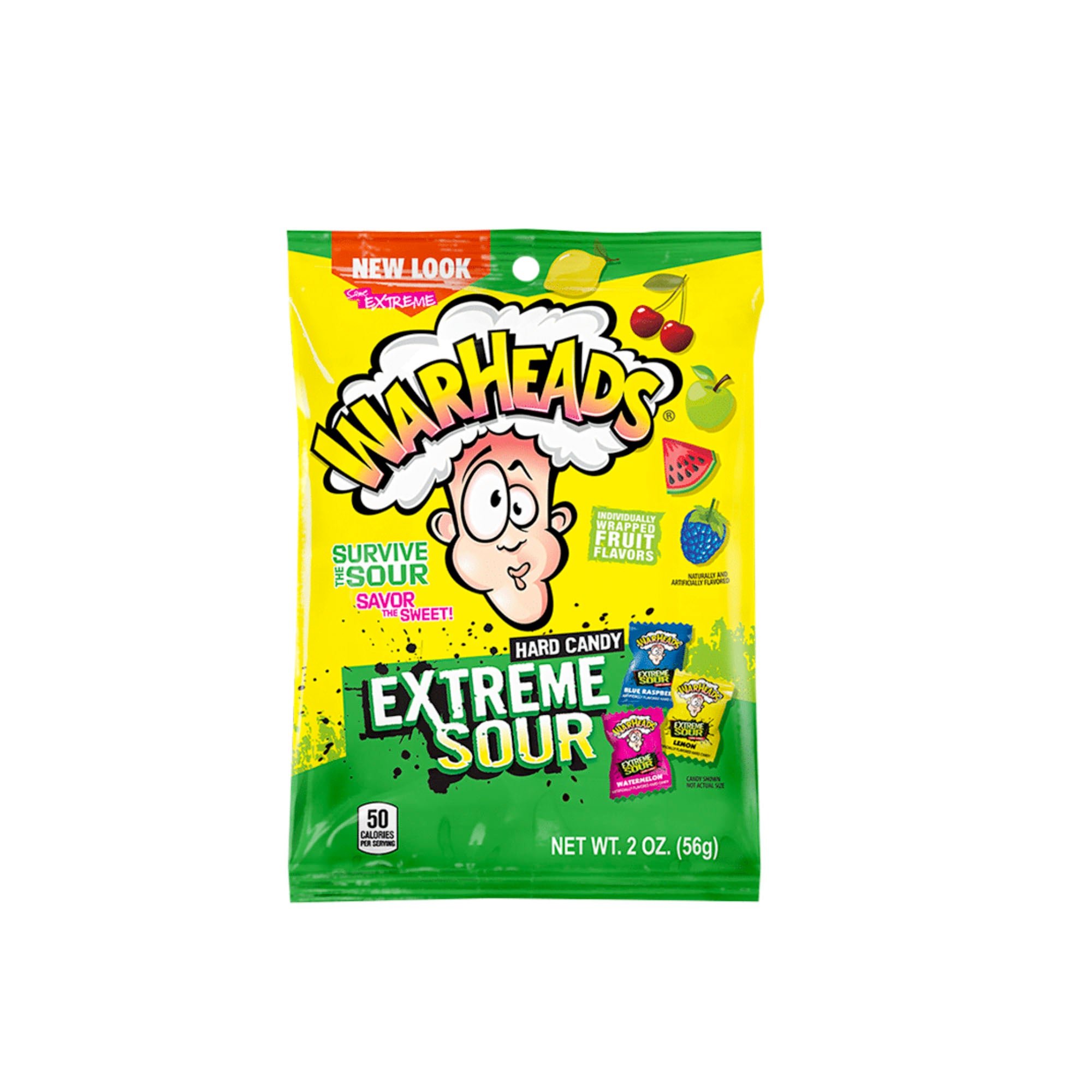 Warheads Extreme Sour Hard Candy 56g