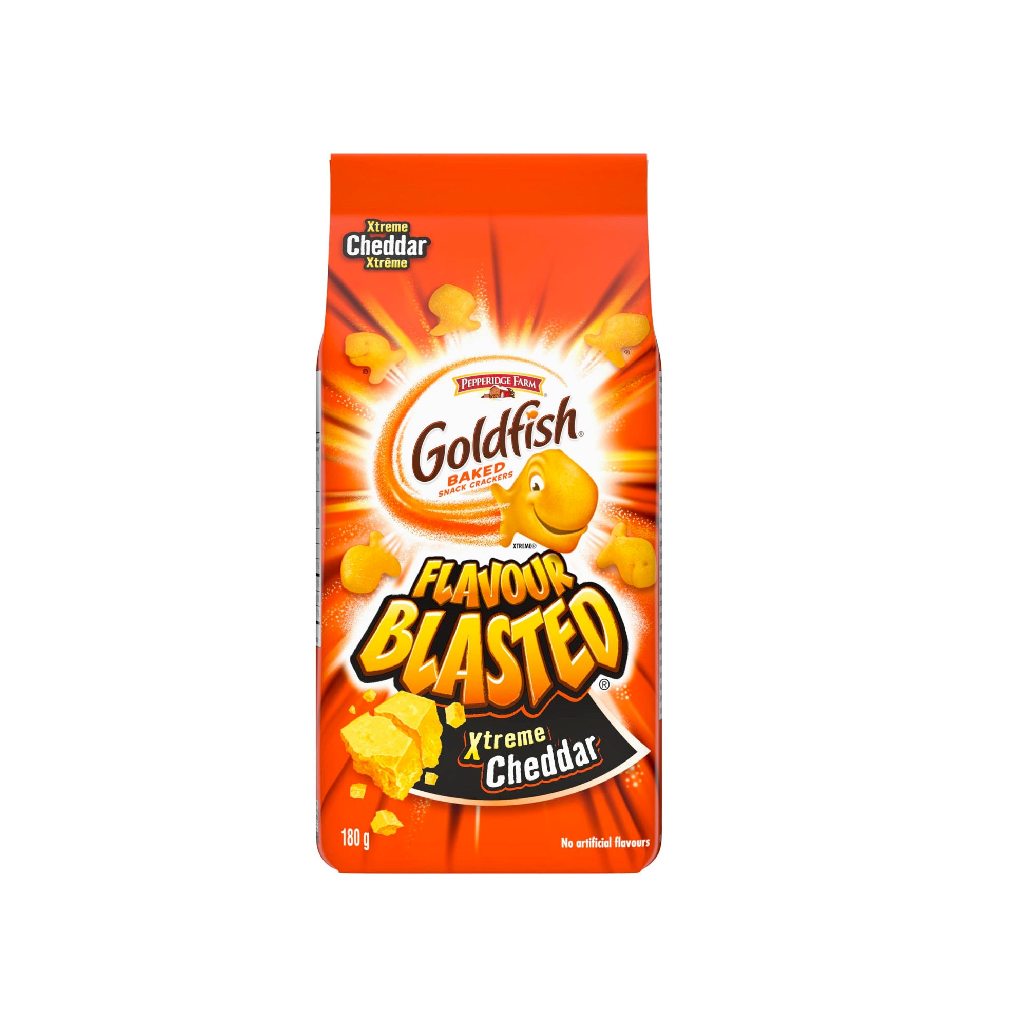 Goldfish Crackers Xtreme Cheddar 180g