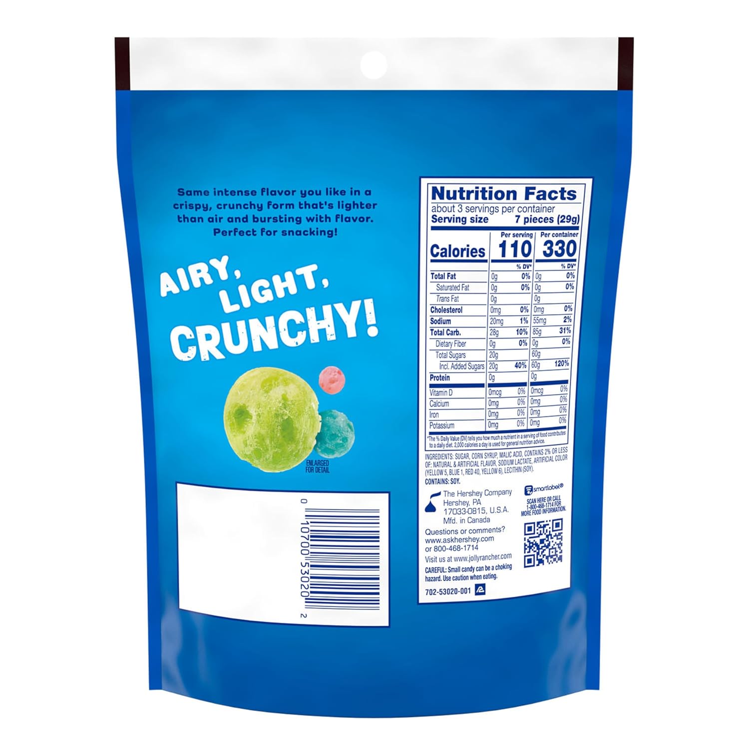 Jolly Rancher Freeze Dried Candy - 3.1oz (87g)