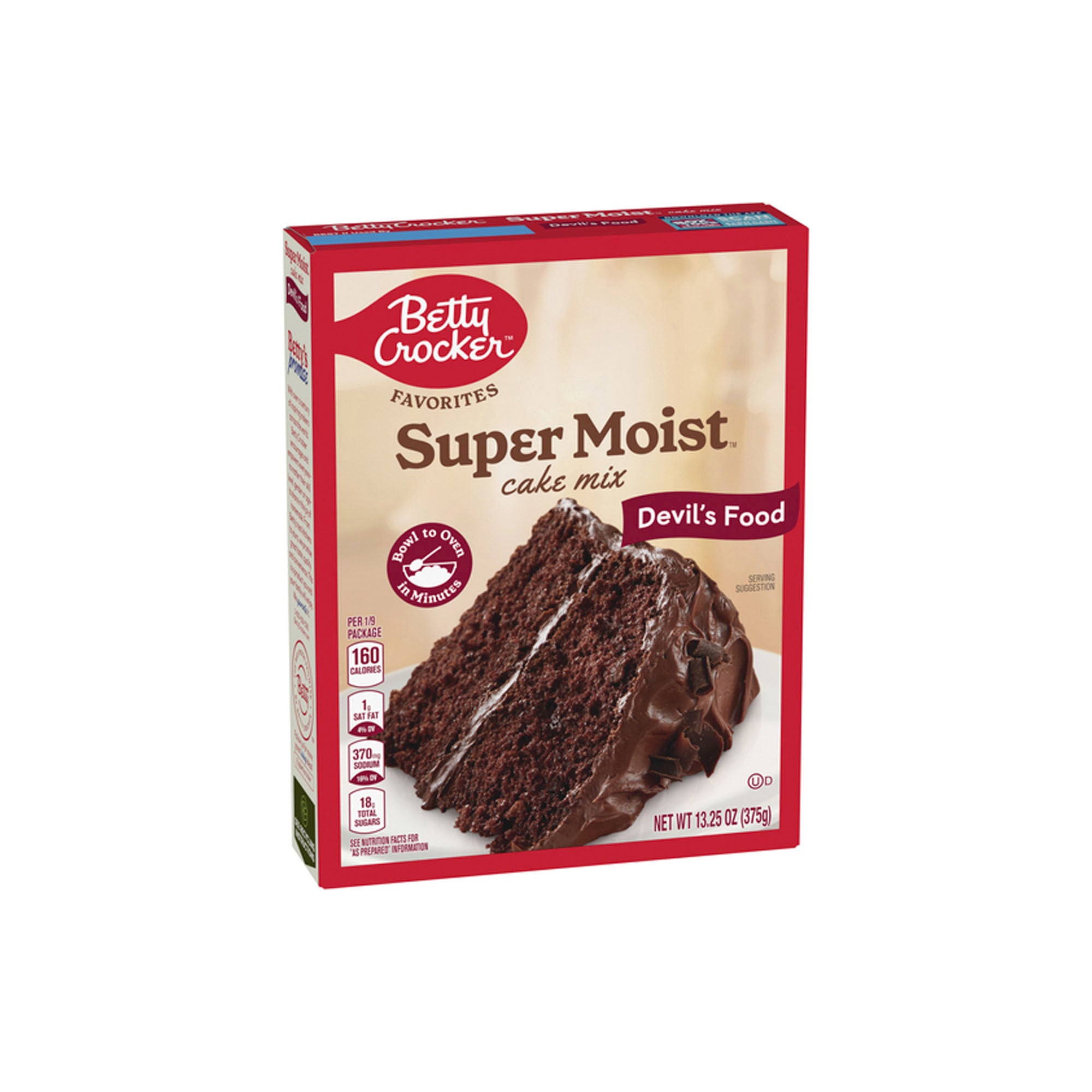 Betty Crocker Super Moist Devil's Food Cake Mix 375g