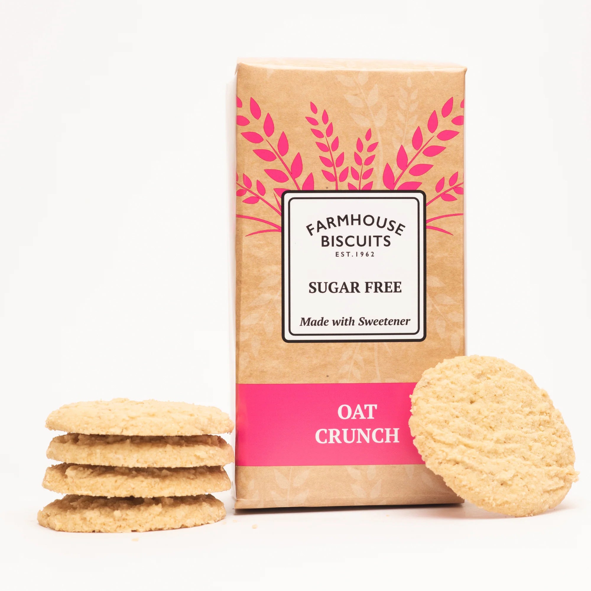 Farmhouse Sugar Free Oat Crunch Biscuits 150g