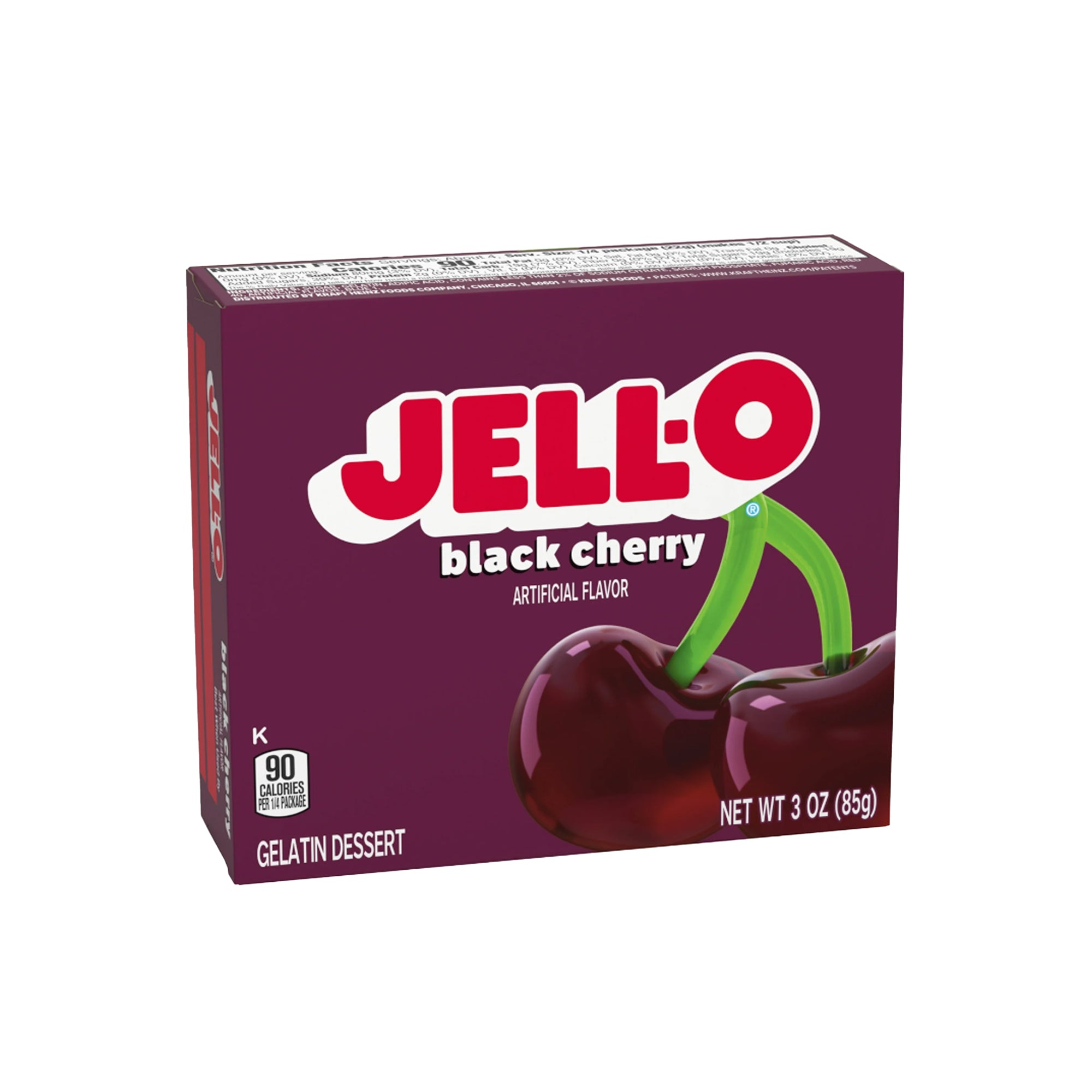 Jell-O Black Cherry Gelatin 3oz (85g)