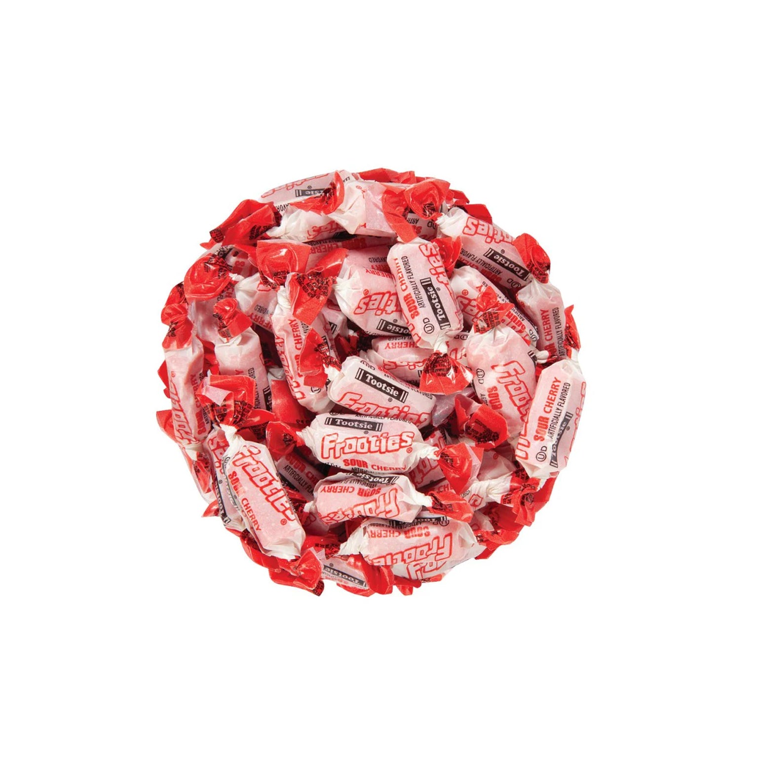 Tootsie Frooties Sour Cherry 360Pc Bag - 1.1kg