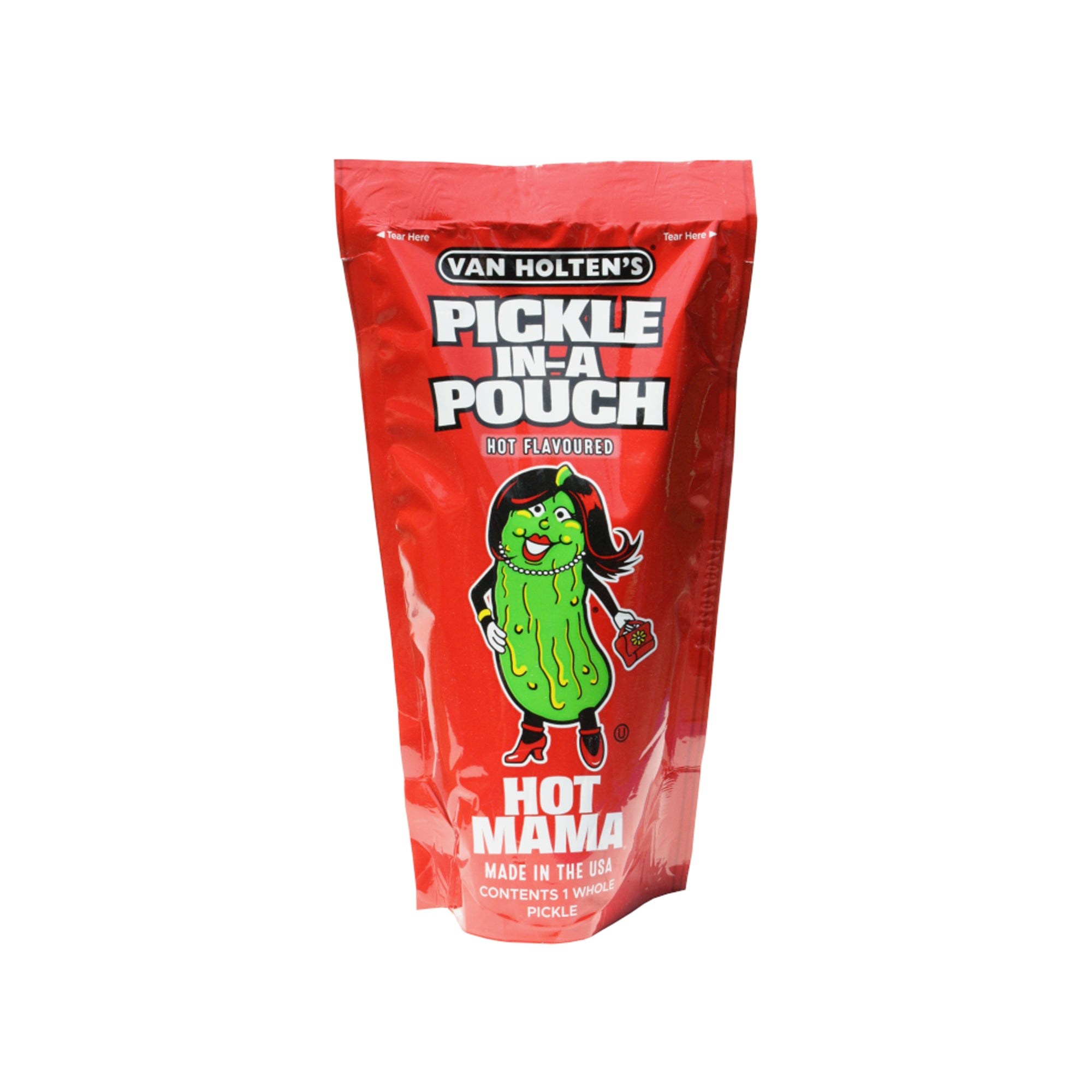 Van Holtens Pickle In A Pouch Hot Mama - 306g