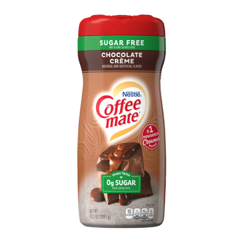 Coffee-Mate Sugar Free Chocolate Creme Powdered Creamer - 10.2oz (289.1g)