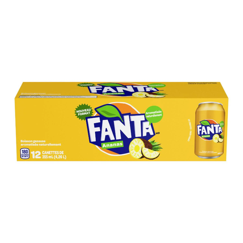 Fanta Pineapple - 355ml