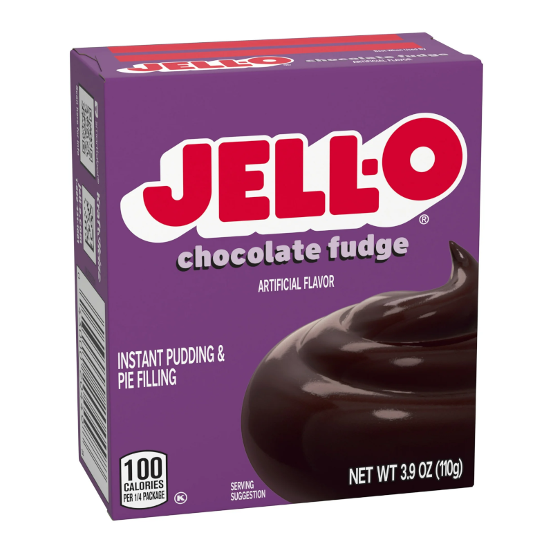 Jell-O Chocolate Fudge Pudding 3.9oz (110g)