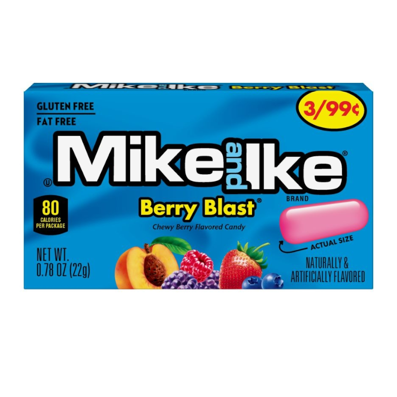 Mike & Ike Berry Blast 0.78oz (22g)